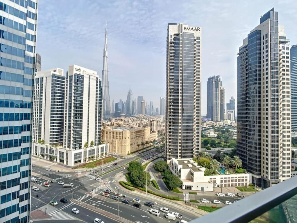 Marquise Square Tower, Business Bay - Bright Studio Dubai Exterior foto